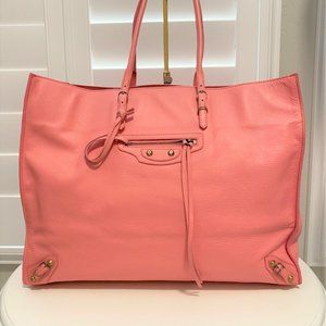 Balenciaga Red Papier A4 Tote Bag ○ Labellov ○ Buy and Sell Authentic Luxury